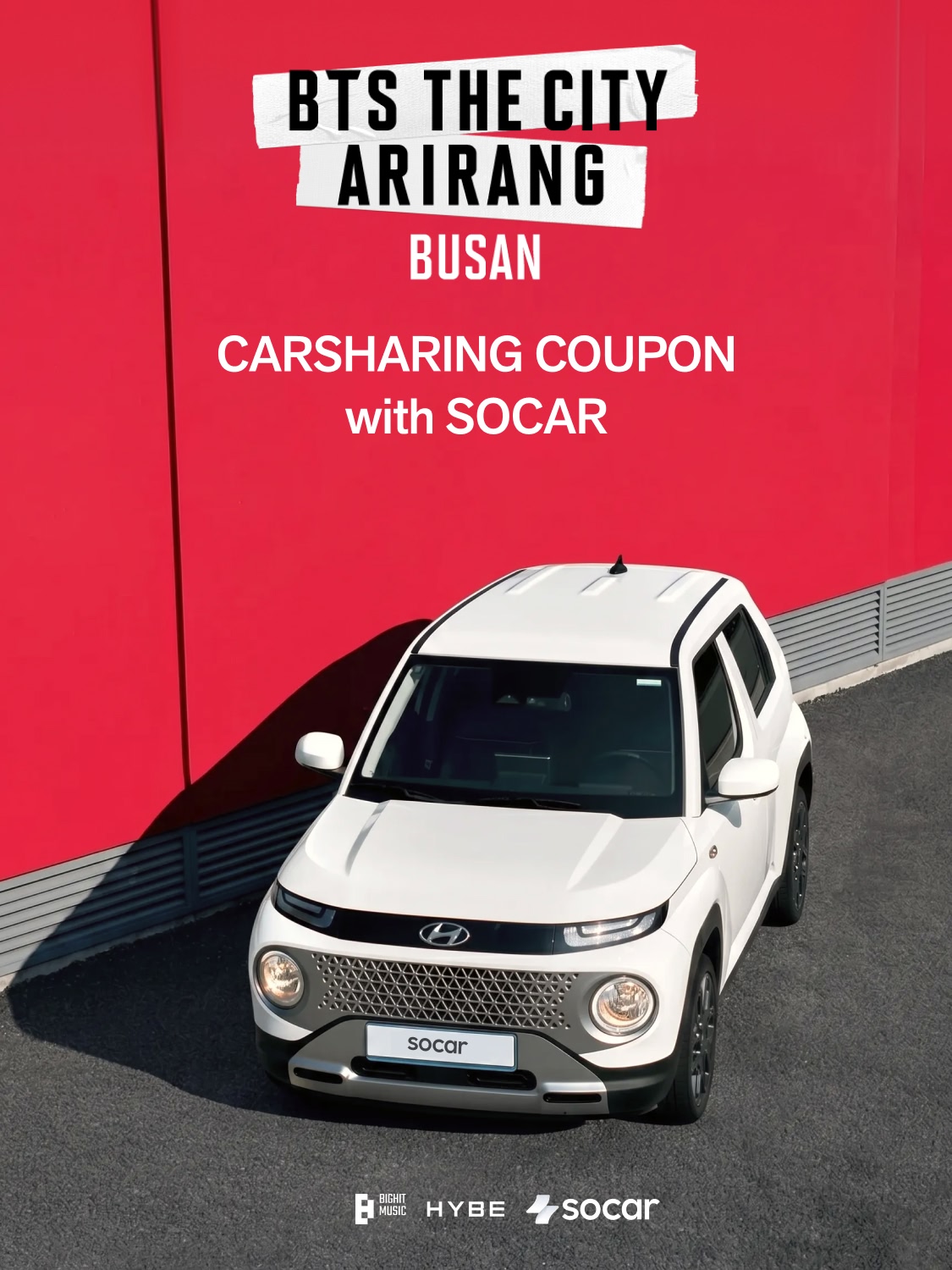 BTS THE CITY - ARIRANG Busan with SOCAR